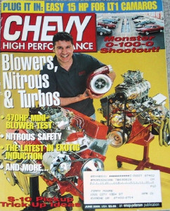 CHEVY HIGH PERFORMANCE 2000 JUNE - INDUCTION BOOSTERS